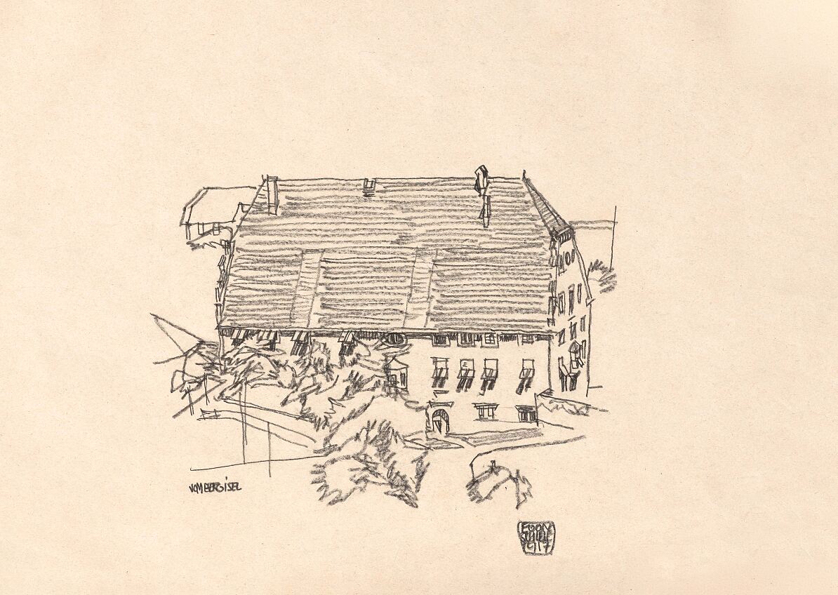Wiltener „Leuthaus“ von Egon Schiele, 1917