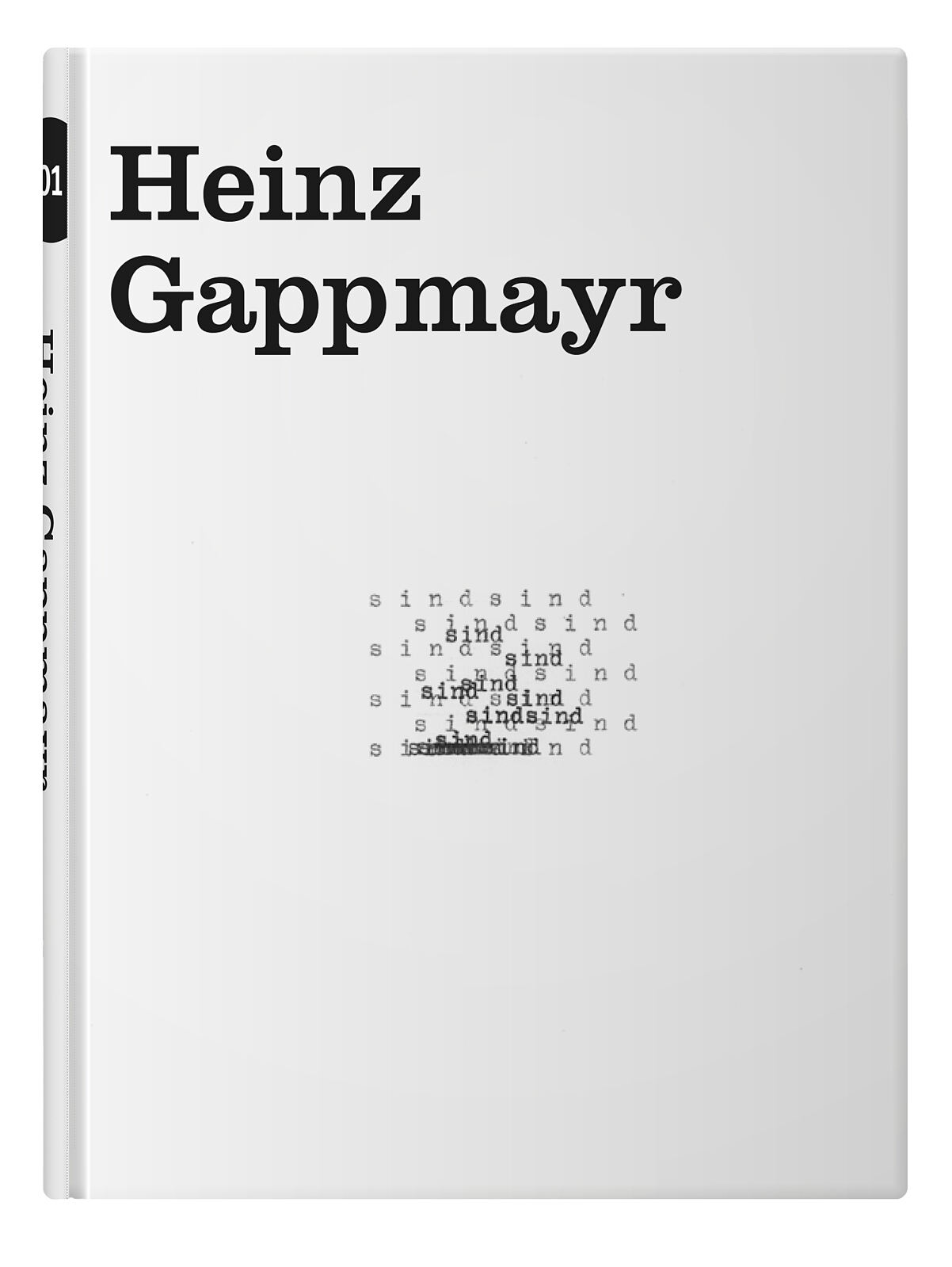 Cover_Cahier001_HeinzGappmayr_c_TLM